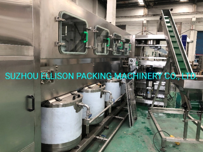 5-30 Liter Packaging Drum Manufacturing for Oil Chemical Filling Machine Net Weight Flow Meter Gallons Packing Line Capping Labeling